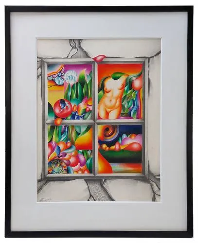 Kunstwerken van de Franse kunstenaar Jean-Claude Minneboo kopen
